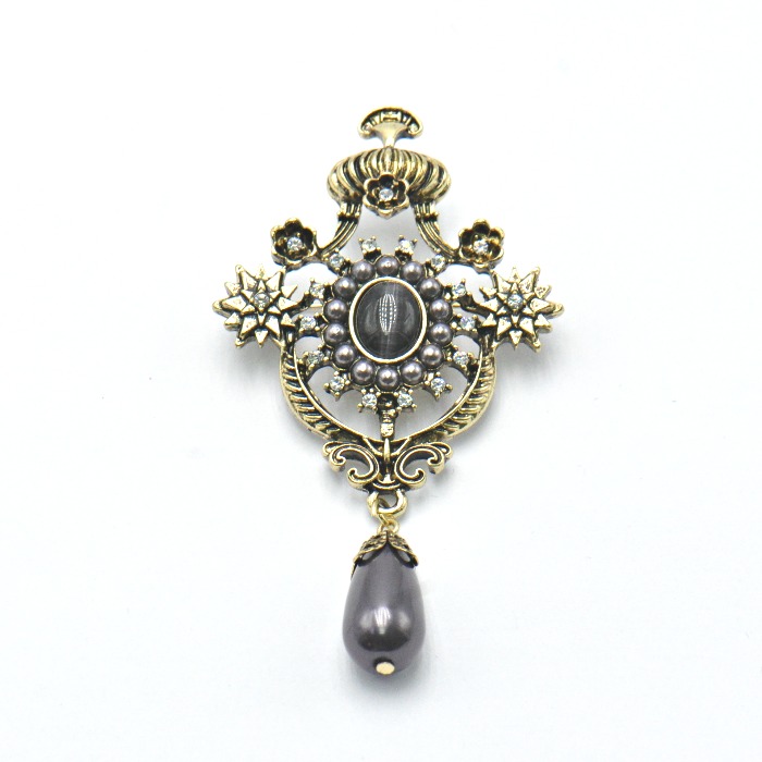 Брошь 082401425GP-F