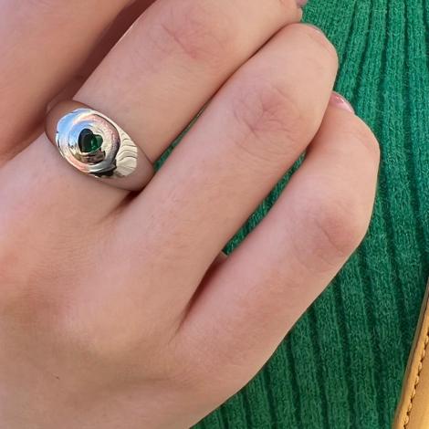 Кольцо, вставка: куб.цирконий, арт.:012022073e, SilverWings, рис. 2