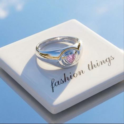 Кольцо, вставка: куб.цирконий, арт.:012022073o, SilverWings, рис. 3