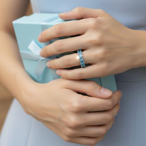 Кольцо, вставка: куб.цирконий, арт.:012022798n, SilverWings, рис. 2