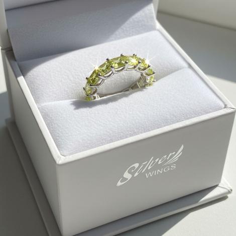 Кольцо, вставка: куб.цирконий, арт.:012022798u-cb20, SilverWings, рис. 2