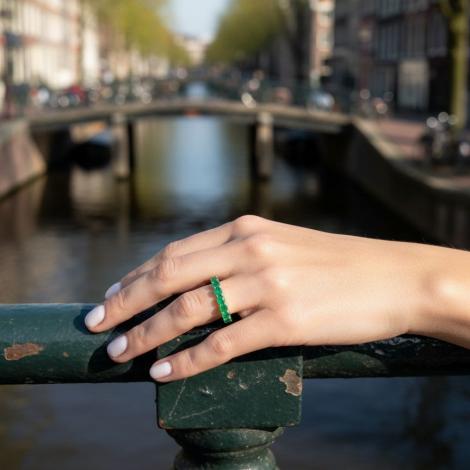 Кольцо, вставка: куб.цирконий, арт.:012022818e-cb7, SilverWings, рис. 3