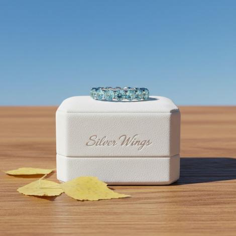 Кольцо, вставка: куб.цирконий, арт.:012022818n, SilverWings, рис. 3