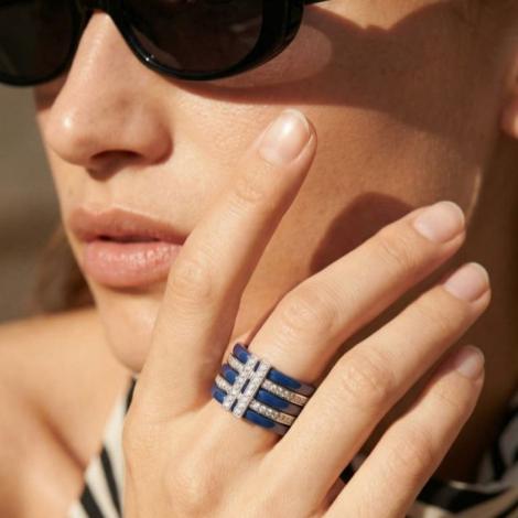 Кольцо, вставка: керамика, куб.цирконий, арт.:0120911248ccf, SilverWings, рис. 2