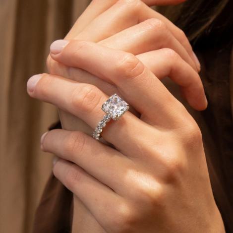 Кольцо, вставка: куб.цирконий, арт.:0120911749a, SilverWings, рис. 2