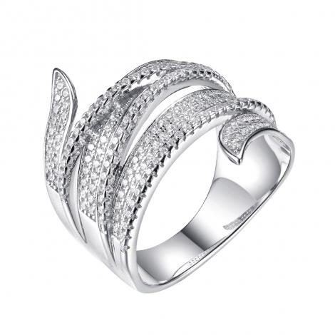 Кольцо, вставка: куб.цирконий, арт.:0120911949a, SilverWings, рис. 1