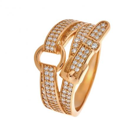 Кольцо, вставка: куб.цирконий, арт.:0120911954pgp-a, SilverWings, рис. 1