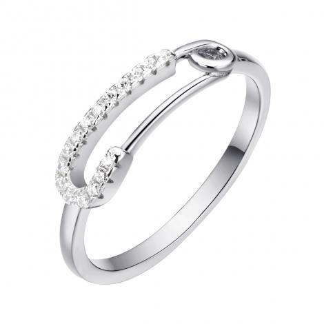 Кольцо, вставка: куб.цирконий, арт.:0120912062a, SilverWings, рис. 1