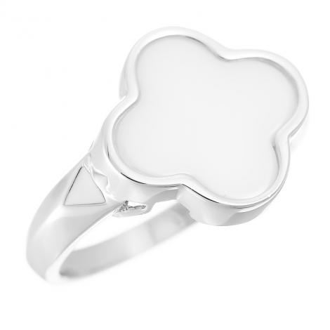 Кольцо, вставка: керамика, эмаль, арт.:0120912176a, SilverWings, рис. 1