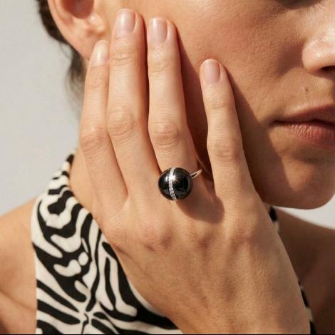 Кольцо, вставка: керамика, куб.цирконий, арт.:0120912563ab, SilverWings, рис. 2