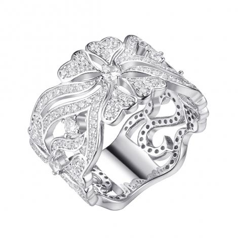 Кольцо, вставка: куб.цирконий, арт.:0120913045a, SilverWings, рис. 1