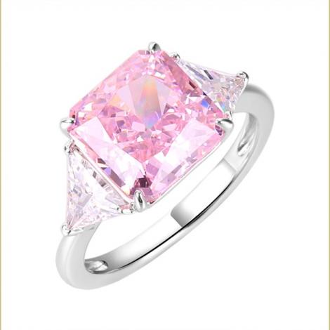 Кольцо, вставка: куб.цирконий, ситалл, арт.:0120915381o, SilverWings, рис. 1