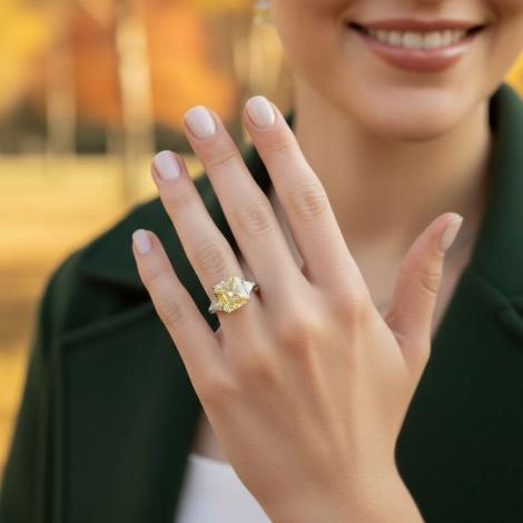 Кольцо, вставка: куб.цирконий, арт.:0120915381u, SilverWings, рис. 2