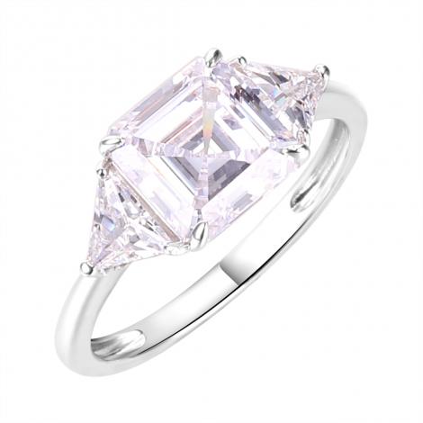 Кольцо, вставка: ситалл, куб.цирконий, арт.:0120968352a, SilverWings, рис. 1