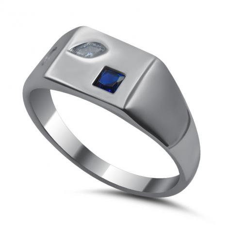 Кольцо, вставка: куб.цирконий, арт.:012231388c, SilverWings, рис. 1