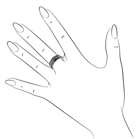 Кольцо, арт.:01r259-179, SilverWings, рис. 2