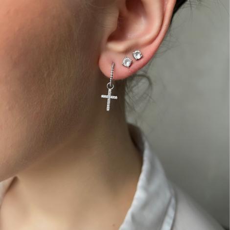 Серьги, вставка: куб.цирконий, арт.:022026711a, SilverWings, рис. 2