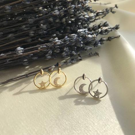 Серьги, вставка: куб.цирконий, арт.:022027851gp, SilverWings, рис. 2