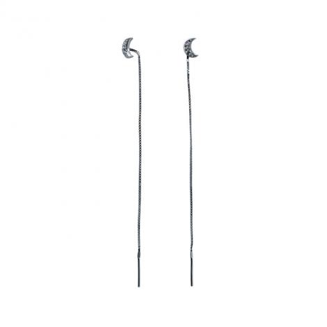 Серьги, вставка: куб.цирконий, арт.:022027919a, SilverWings, рис. 1