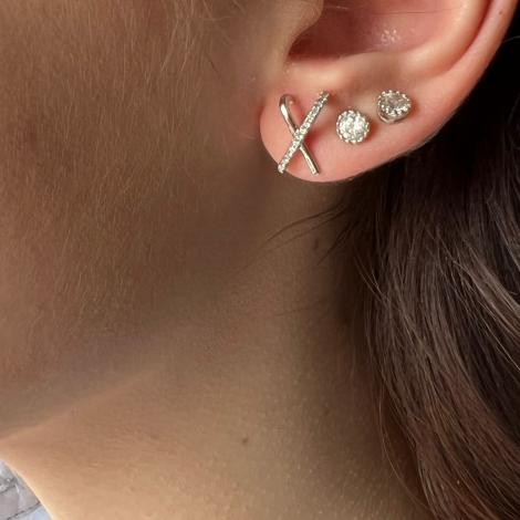 Серьги, вставка: куб.цирконий, арт.:022028306a, SilverWings, рис. 2