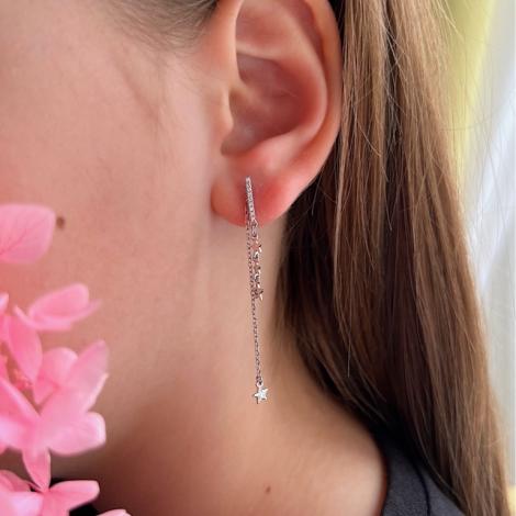 Серьги, вставка: куб.цирконий, арт.:022028359a, SilverWings, рис. 2