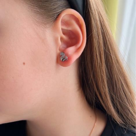 Серьги, вставка: куб.цирконий, арт.:022028427a, SilverWings, рис. 2