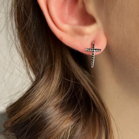 Серьги, вставка: куб.цирконий, арт.:022028550b, SilverWings, рис. 2