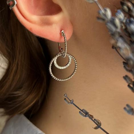 Серьги, вставка: куб.цирконий, арт.:022028770a, SilverWings, рис. 2