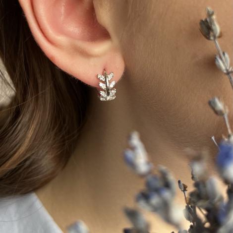 Серьги, вставка: куб.цирконий, арт.:022028823a, SilverWings, рис. 2