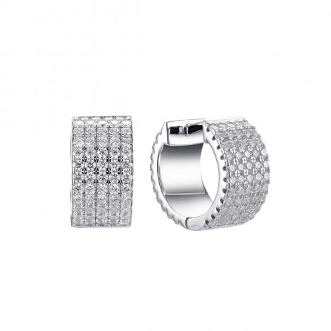 Серьги, вставка: куб.цирконий, арт.:0220911015a, SilverWings, рис. 1