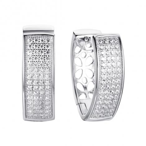 Серьги, вставка: куб.цирконий, арт.:0220911153a, SilverWings, рис. 1