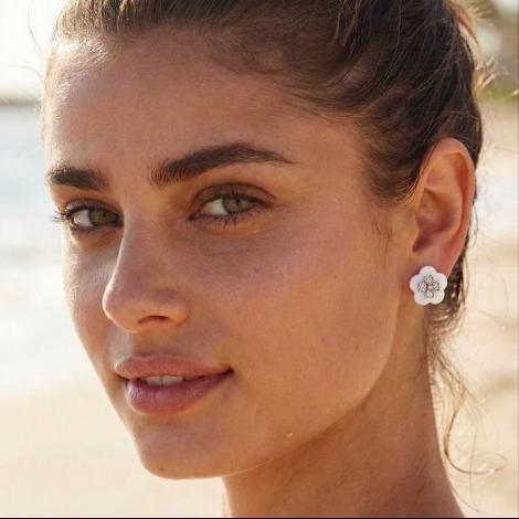 Серьги, вставка: керамика, куб.цирконий, арт.:0220911297a, SilverWings, рис. 2