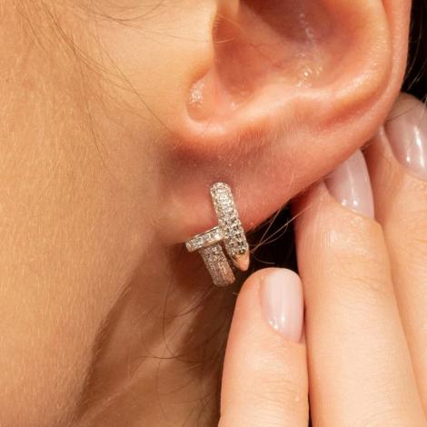 Серьги, вставка: куб.цирконий, арт.:0220911946a, SilverWings, рис. 2