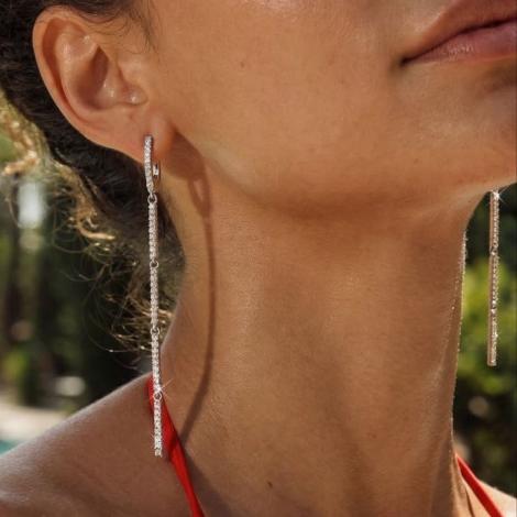 Серьги, вставка: куб.цирконий, арт.:0220912265a, SilverWings, рис. 2