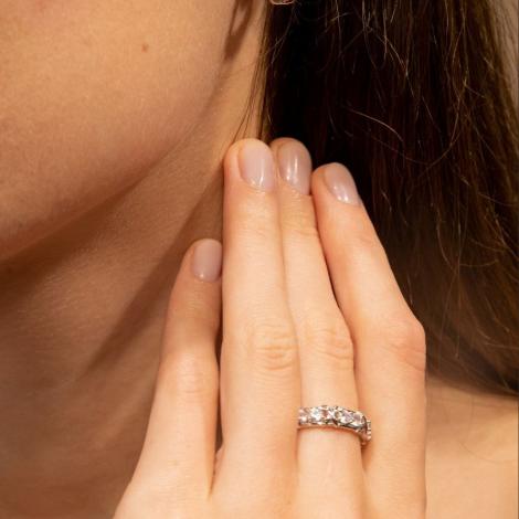 Серьги, вставка: куб.цирконий, арт.:0220912582a, SilverWings, рис. 2