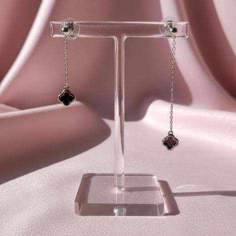 Серьги, вставка: керамика, куб.цирконий, арт.:0220913267b, SilverWings, рис. 3