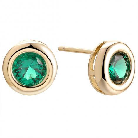 Серьги, вставка: нанокристалл, арт.:0220913487224gp-e, SilverWings, рис. 1