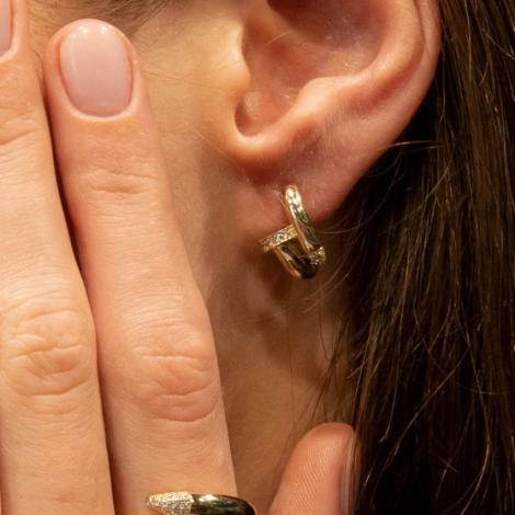 Серьги, вставка: куб.цирконий, арт.:0220913789gp, SilverWings, рис. 2