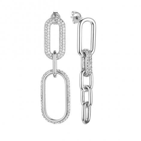 Серьги, вставка: куб.цирконий, арт.:0220914169a, SilverWings, рис. 1