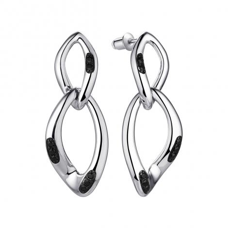 Серьги, вставка: шпинель синт., арт.:0220914185b, SilverWings, рис. 1