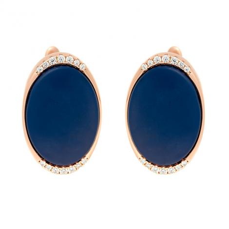 Серьги, вставка: керамика матовая, куб.цирконий, арт.:022094862pgp-c-m, SilverWings, рис. 1