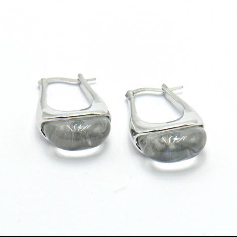 Серьги, вставка: стекло ювелирное, арт.:022211180a, SilverWings, рис. 1