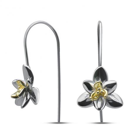 Серьги, арт.:0222351053gp-a, SilverWings, рис. 1