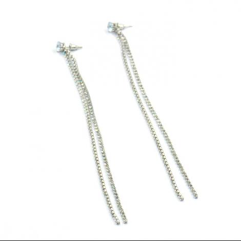 Серьги, вставка: куб.цирконий, арт.:022351128a, SilverWings, рис. 1