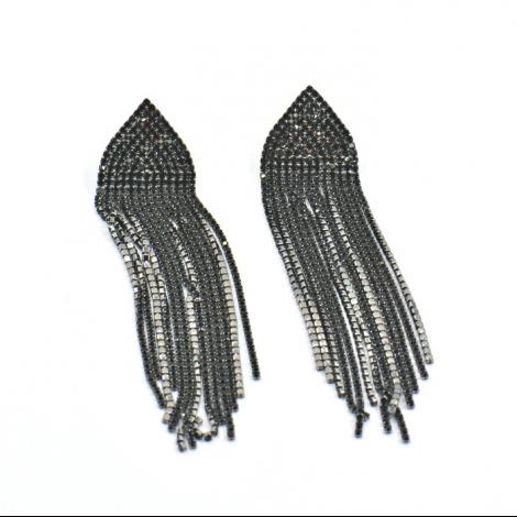 Серьги, вставка: куб.цирконий, арт.:022351129b, SilverWings, рис. 1