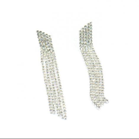 Серьги, вставка: куб.цирконий, арт.:022351131a, SilverWings, рис. 1