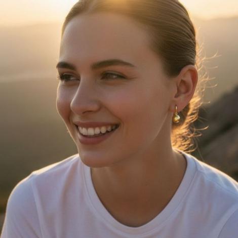 Серьги, арт.:027e31807gp-119, SilverWings, рис. 3