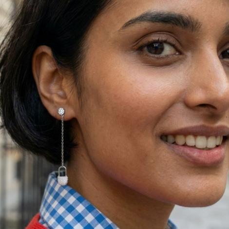 Серьги, вставка: куб.цирконий, арт.:02d4769-127, SilverWings, рис. 2