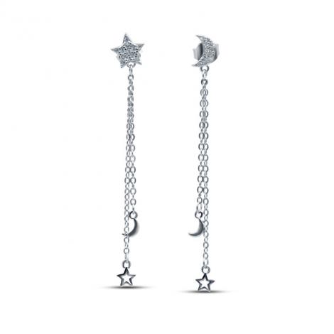 Серьги, вставка: куб.цирконий, арт.:02de6120a-202, SilverWings, рис. 1