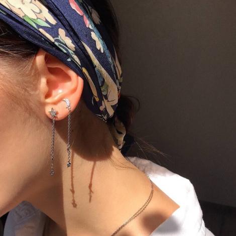 Серьги, вставка: куб.цирконий, арт.:02de6120a-202, SilverWings, рис. 2